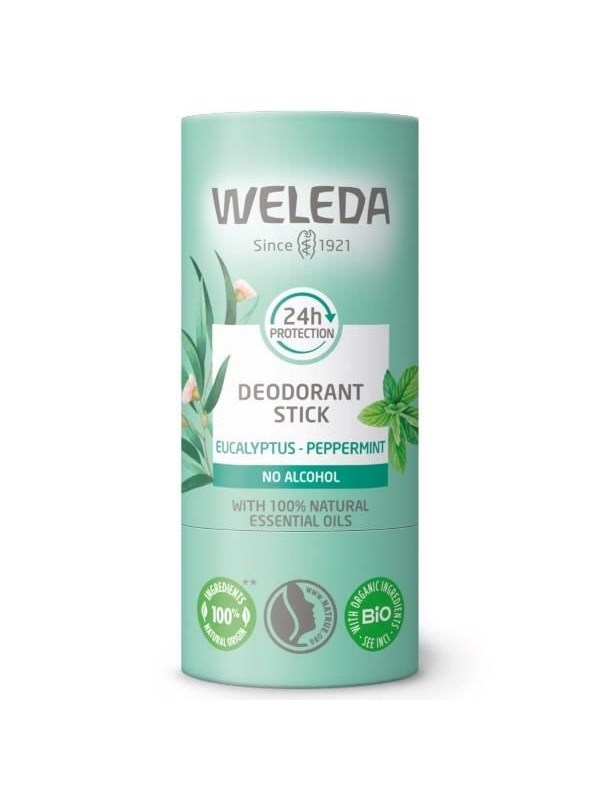 Weleda Eucalyptus-Peppermint 24H Deodorant Stick - 50 ml0