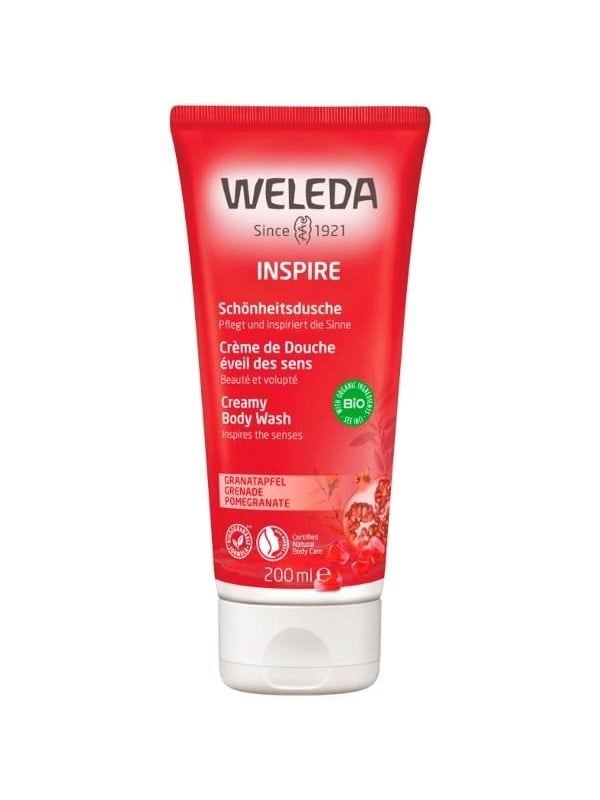 Weleda Inspire Pomegranate Creamy Body Wash