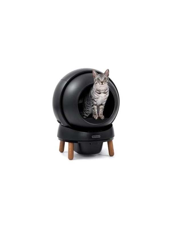 PetSafe SMARTSPIN Automatische Katzentoilette - Schwarz