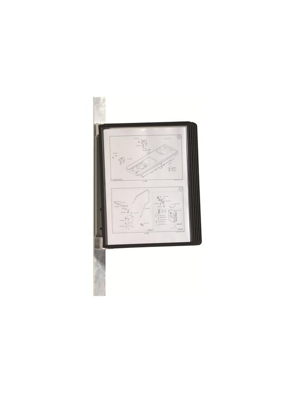 DURABLE VARIO 5 - display panel system bracket - for A4 - black