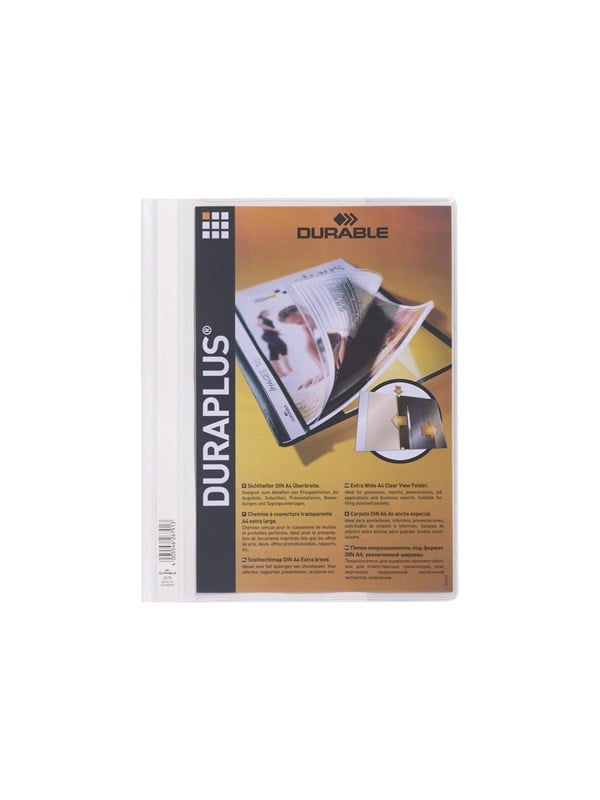 DURABLE DURAPLUS - report file - for A4 - white