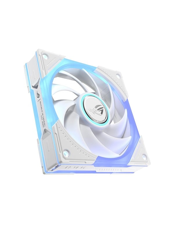 ASUS ROG Eurux GR120 - Gehuselfter - 120mm - Wei mit RGB LED - 33 dBA