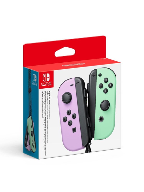Nintendo Switch Joy-Con Controller Pair (Pastel Purple / Pastel Green)