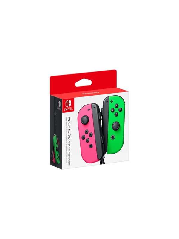 Nintendo Switch Joy-Con Controller Pair (Neon Green/Neon Pink)