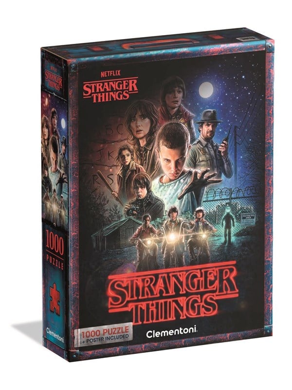 Clementoni Stranger Things Puzzle  Season 1 1000 pieces 2D Puzzles