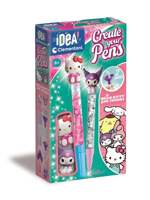 Clementoni Create Your Pens Hello Kitty and Kuromi