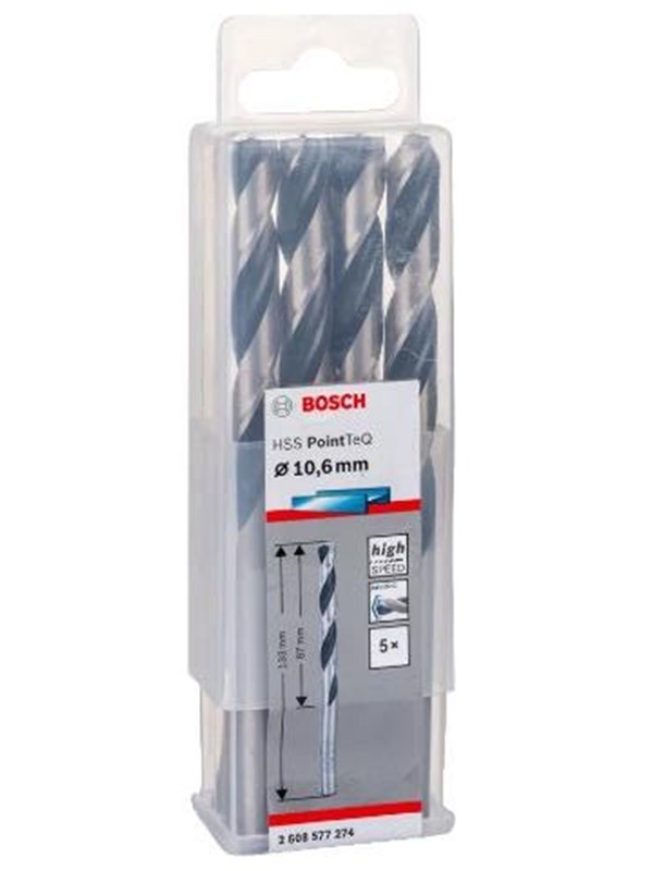 Bosch HSS PointTeQ Drill Bit 106 mm 5 pcs
