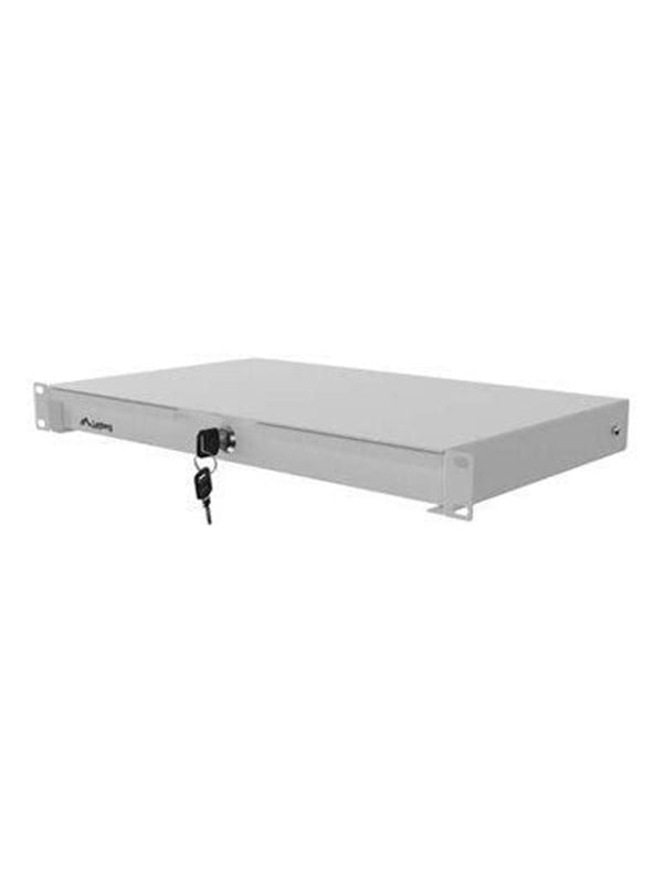 Lanberg - rack drawer - 483 x 270 mm - 1U