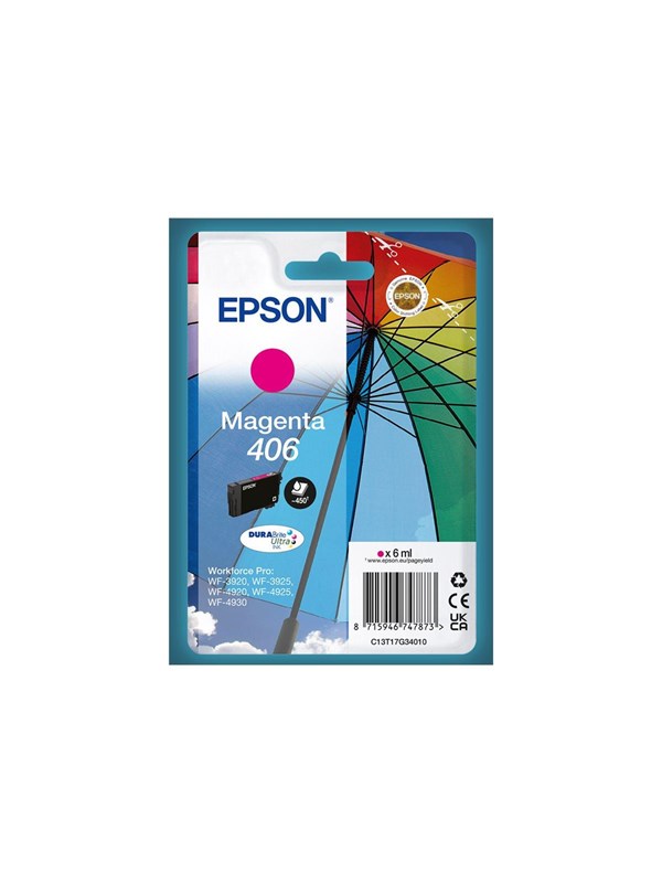 Epson 406 - magenta - original - ink cartridge