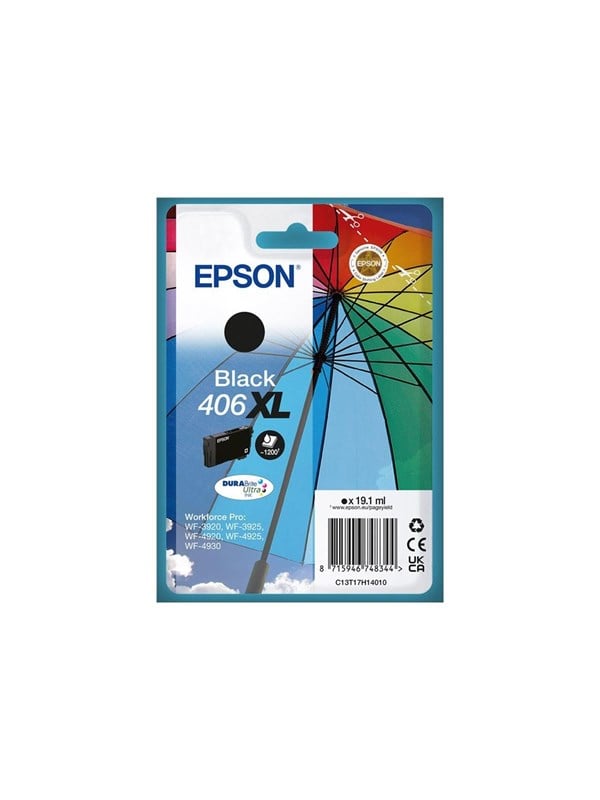 Epson 406XL - XL - black - original - ink cartridge