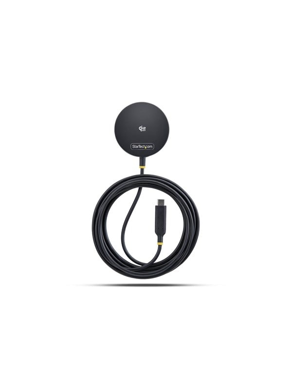StarTechcom Startech wireless charging pad - Qi 22 magnetic with USB-C tethered cable MagSafe - 25 watt
