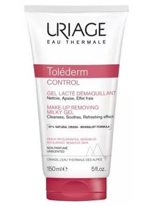 Uriage Tolderm Control Make-Up Removing Milky Gel