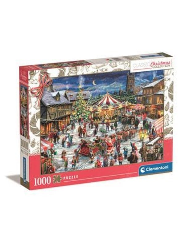 Clementoni HQC The Christmas Fair Jigsaw Puzzle 1000 pieces 2D Puzzles