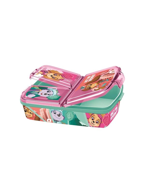 Paw Patrol PAW GIRLS Lunchbox mit mehreren Fchern