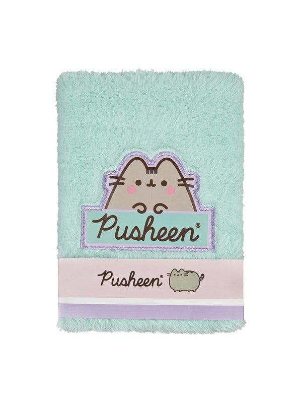Pusheen A5 Notizbuch mit weichem Plschbezug