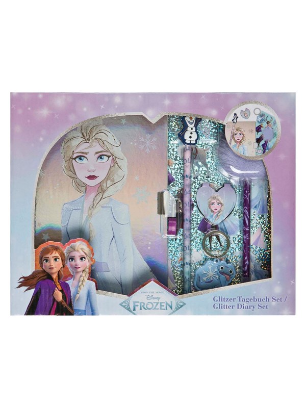 Frozen Disney  Glitzer-Tagebuch-Set