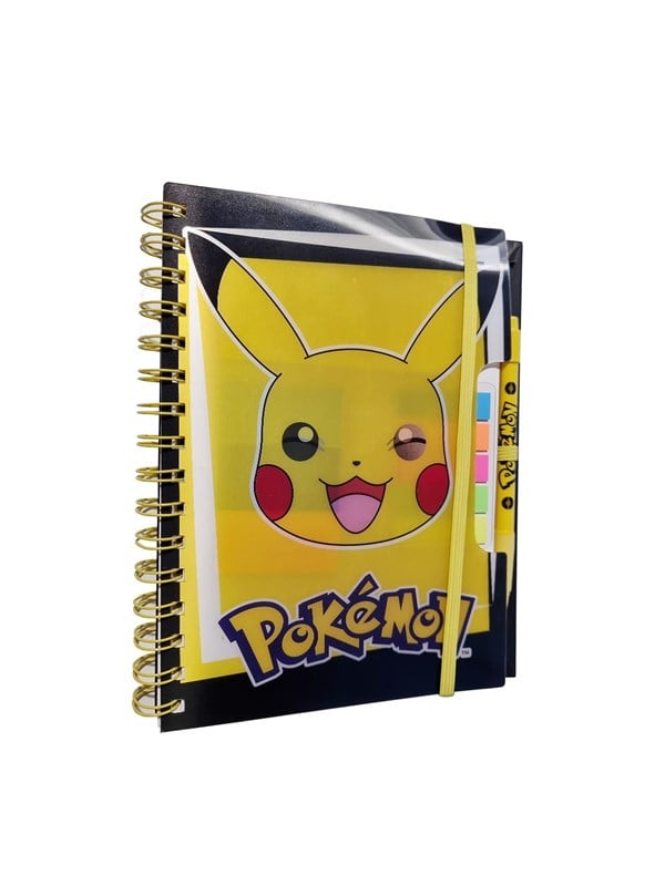 Pokemon POKMON Notebook w 3D lenticular cover  pen