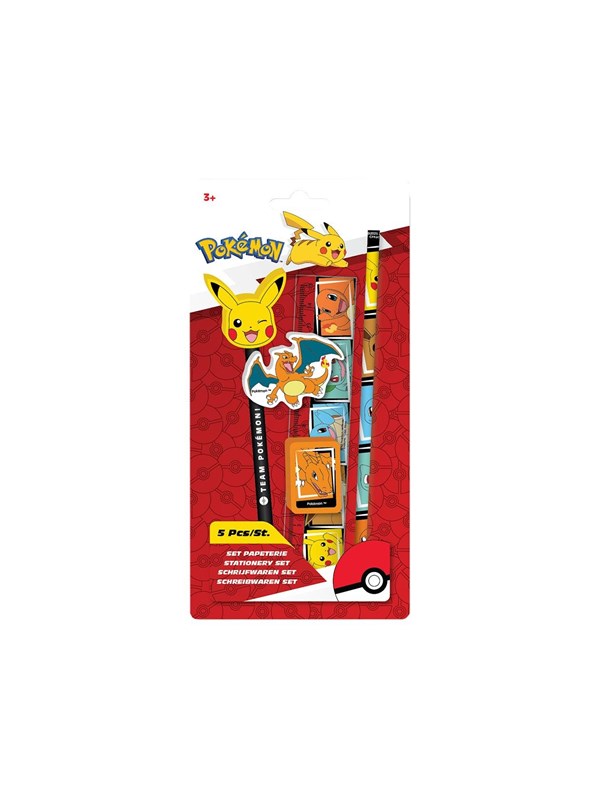 Pokemon POKMON 5-teiliges Schreibset