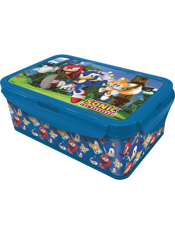 Sonic Lunch box wremovable compartments 21x13 cm
