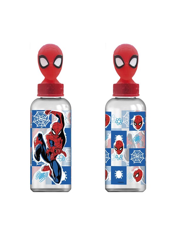 Spider-Man 560 ml Trinkflasche mit 3D-Figur