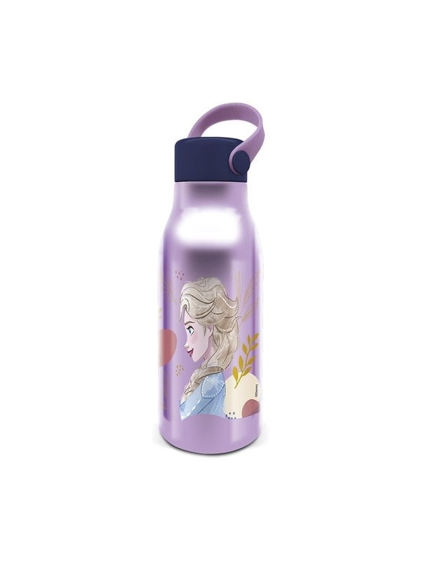 Frozen 760 ml Aluminium-Trinkflasche mit FROZEN Flexi-Tragegurt