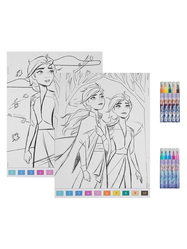 Undercover FROST Malen nach Zahlen Set