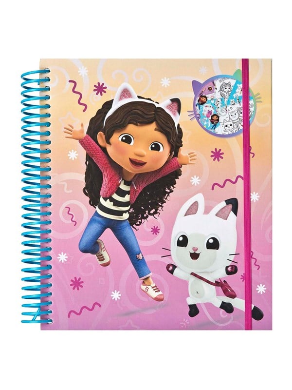 Gabbys Dollhouse stencil and colouring set49pc