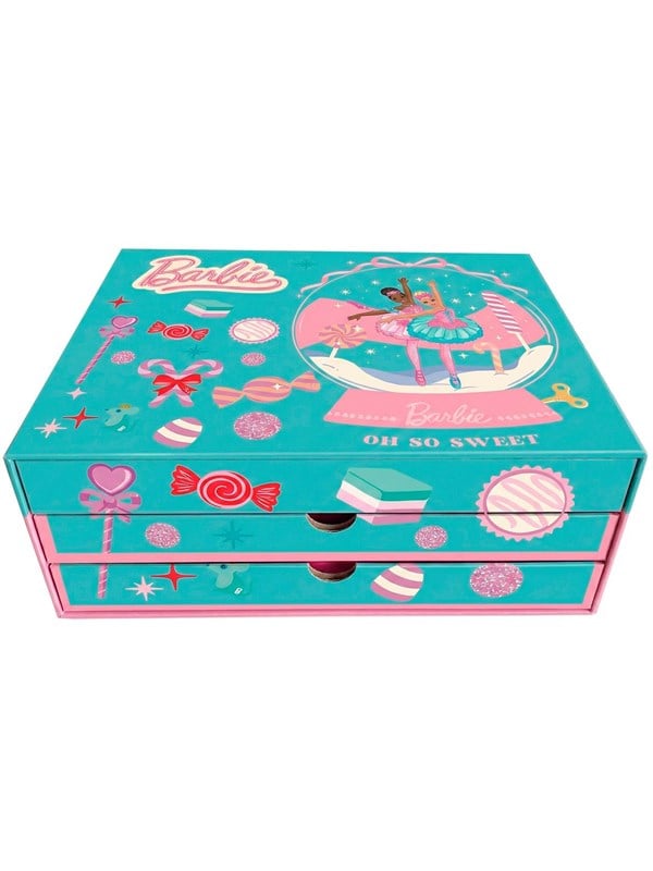 Barbie NUTCRACKER Mal- und Kunstkoffer mit Schubladen