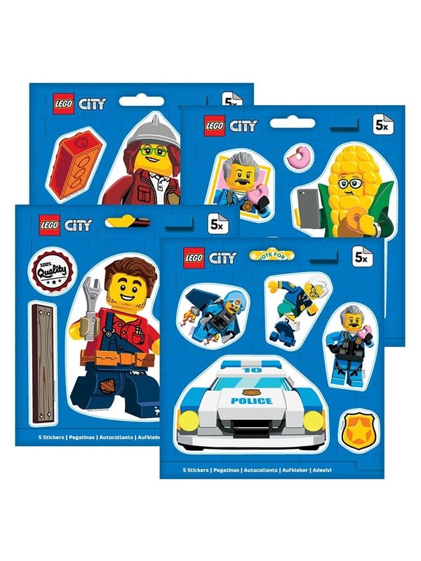 LEGO 4003003-53863P City Sticker-Set