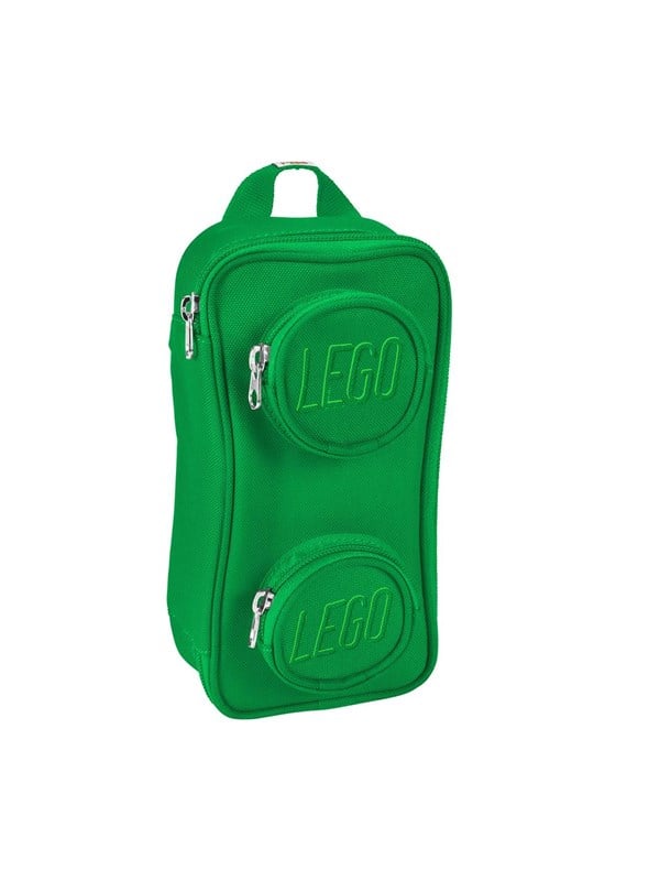LEGO BRICK pencil case green 20x10x6 cm 10L