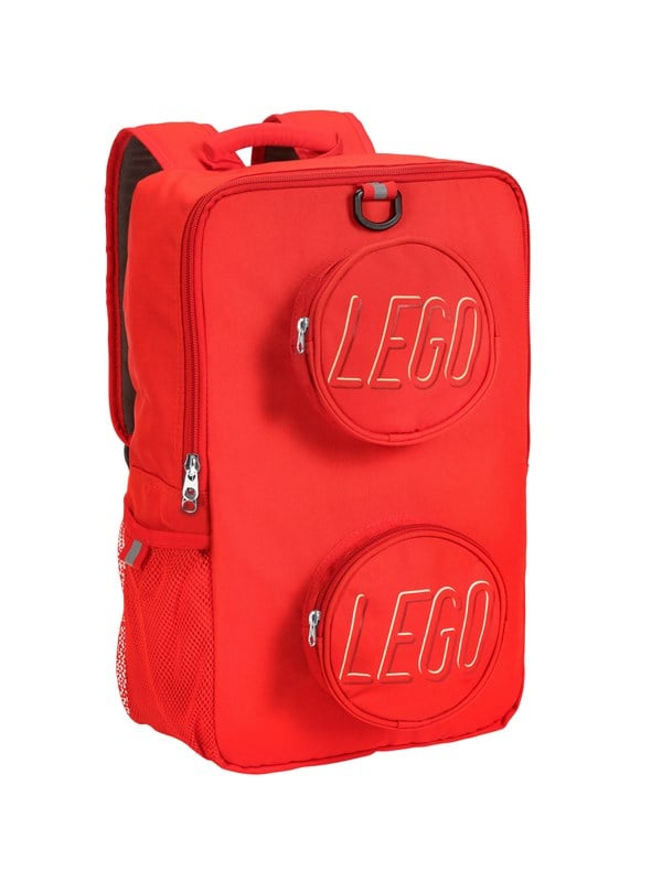 LEGO BRICK backpack RED 40x25x15 cm 15 L