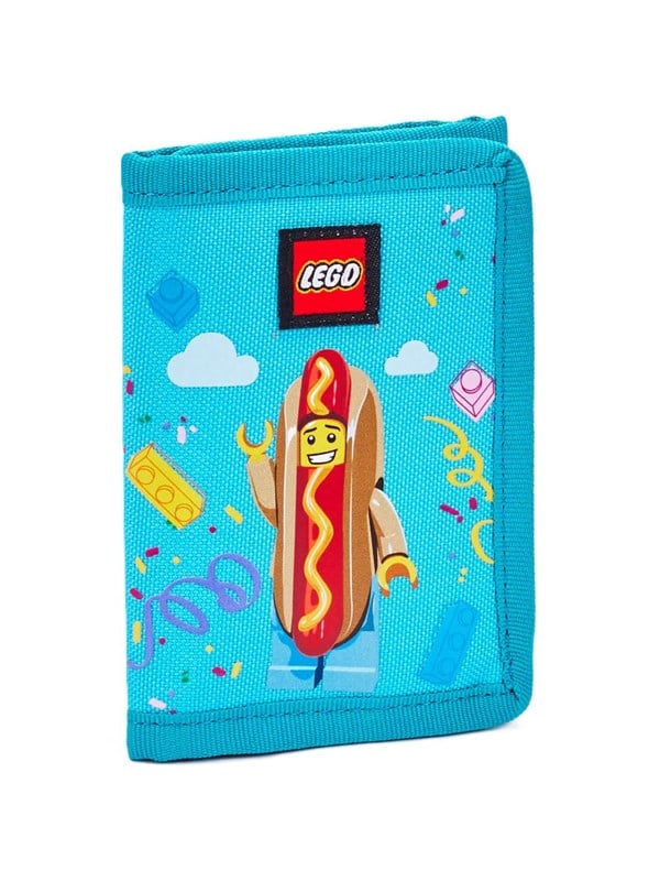 LEGO Hot Dog Guy Tri-fold Wallet 11 cm  8 cm