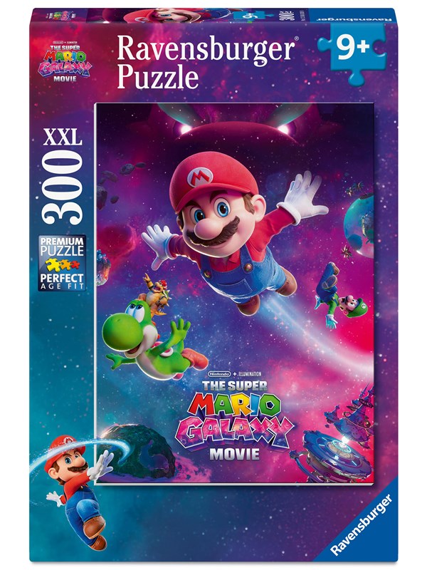 The Super Mario Galaxy Movie Jigsaw Puzzle - Movie Title XXL (300pc)