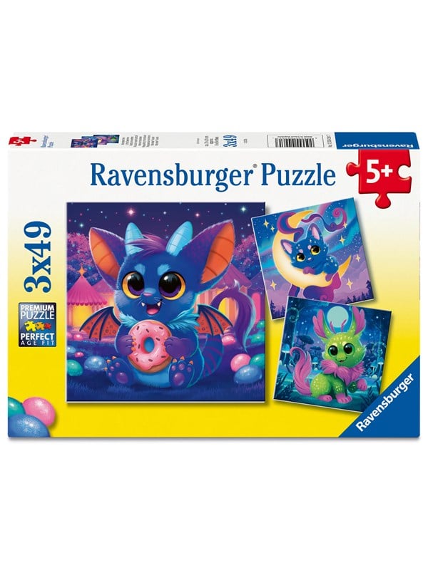 Ravensburger Kleine Dmonen 3x49-teilig