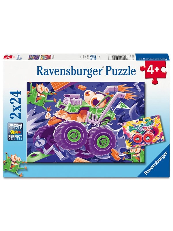 Ravensburger Monstertrucks 2x24-teilig