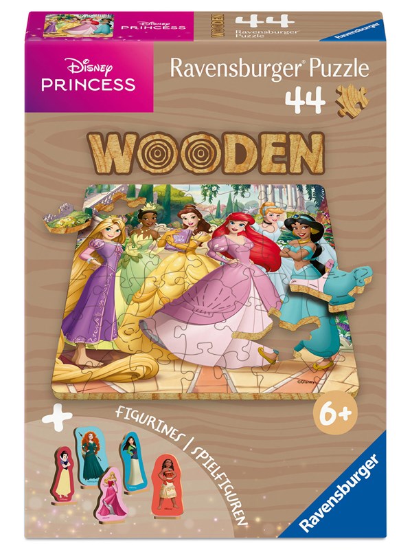 Ravensburger WOODEN Disney Princess 44-teilig Holz