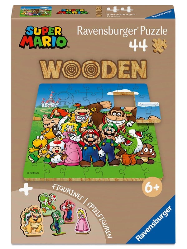 Ravensburger WOODEN Super Mario 44-teilig Holz