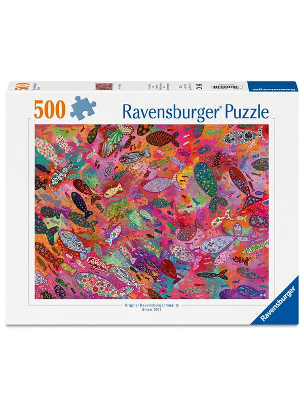 Ravensburger Fisch in Fuchsia 500p