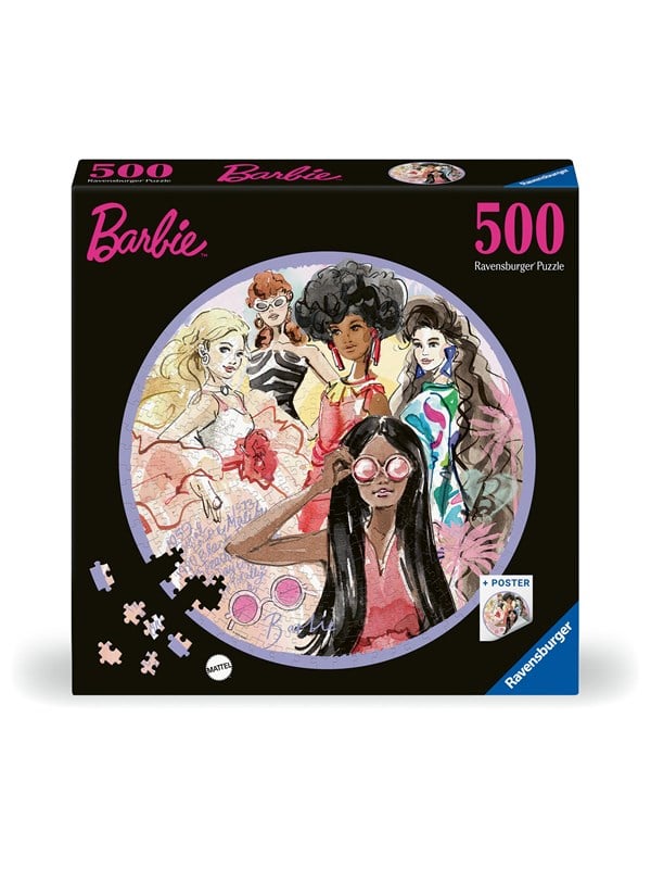 Ravensburger Barbie 500p Rund