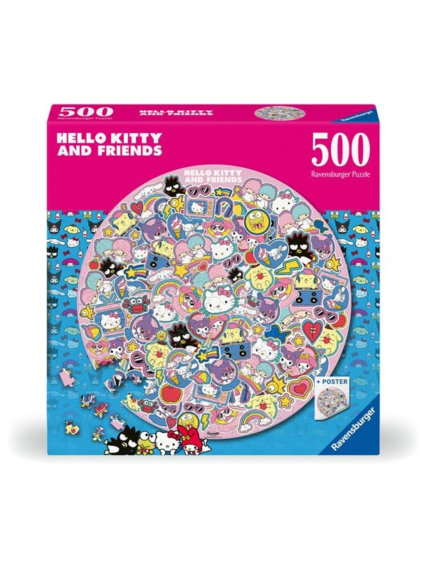Ravensburger Hello Kitty Rund 500-teilig