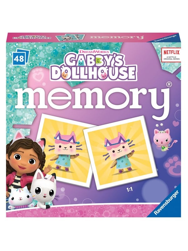 Ravensburger Gabbys Dollhouse Mini memory - Wendespiel