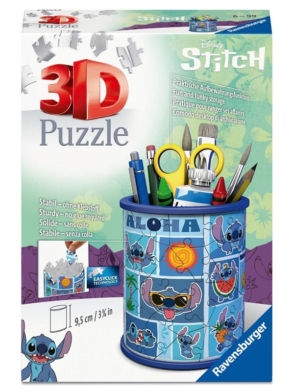 Ravensburger 3D Puzzle Stiftebecher Disney Stitch 54-teilig 3D Puzzle