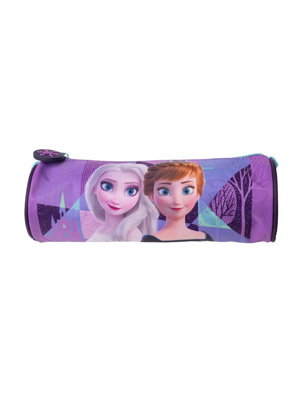 Frozen Pencil case cylinder shaped L 22 cm dia 7 cm 300D nylon