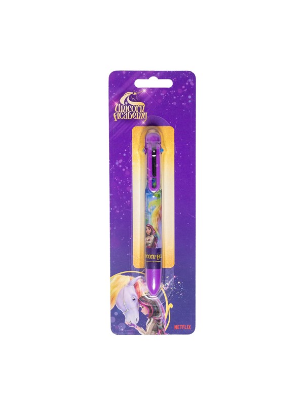 Unicorn Academy Multi-col pen on blistercard