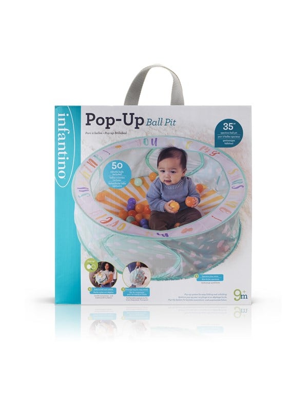Infantino Pop-up boldbassin m50 farvrige bolde 9 mdrm5