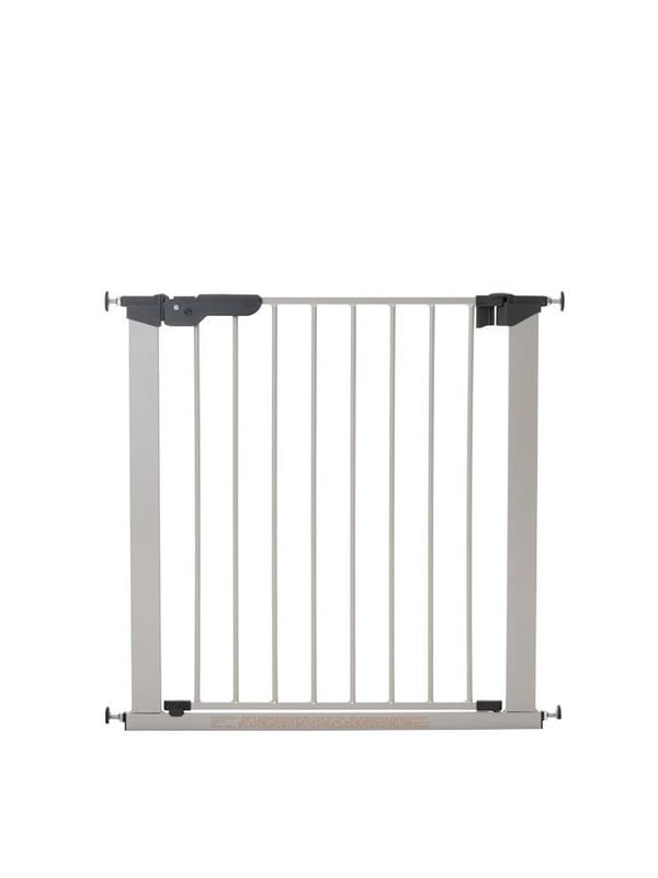 BabyDan Premier sikkerhedsgitter med 5 forlngere slv 1