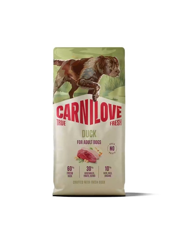 Carnilove True Fresh Duck - Trockenfutter fr Hunde - 12kg