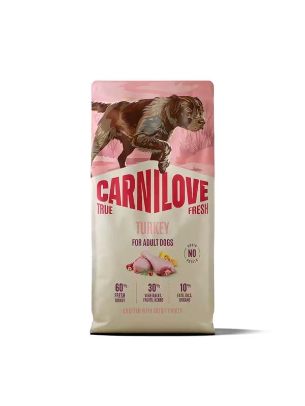 Carnilove True Fresh Turkey - Trockenfutter fr Hunde - 12kg