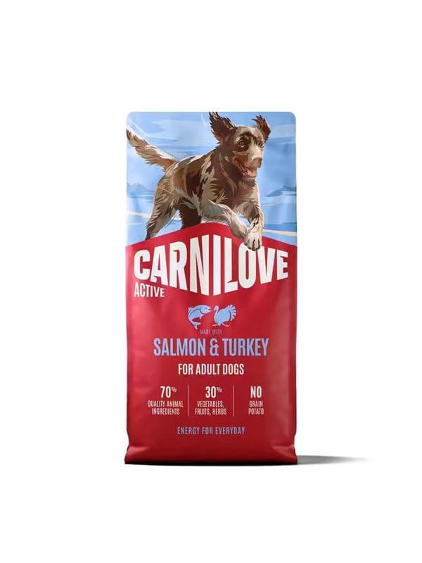 Carnilove Active Salmon  Turkey - Trockenfutter fr Hunde - 12kg