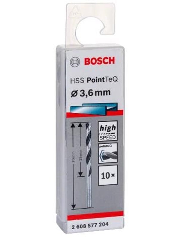 Bosch HSS PointTeQ Drill Bit 36mm 10pcs